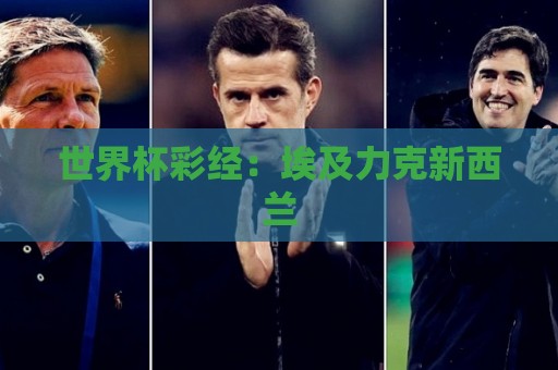 世界杯彩经:埃及力克新西兰 世界杯彩经:埃及力克新西兰