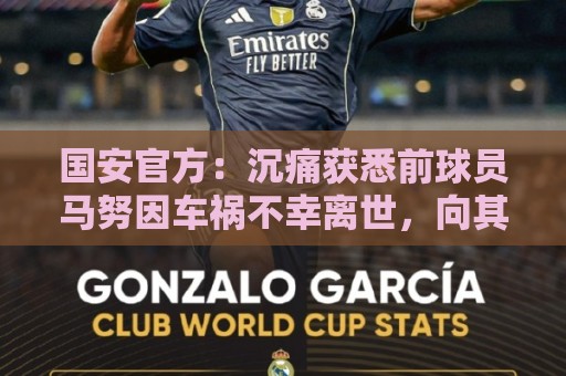 国安官方:沉痛获悉前球员马努因车祸不幸离世,向其家人致以哀悼 国安官方:沉痛获悉前球员马努因车祸不幸离世,向其家人致以哀悼