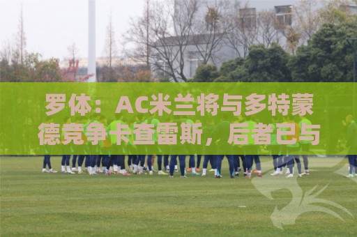 罗体:AC米兰将与多特蒙德竞争卡查雷斯,后者已与亨克进行谈判 罗体:AC米兰将与多特蒙德竞争卡查雷斯,后者已与亨克进行谈判