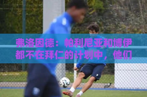 弗洛因德:帕利尼亚和博伊都不在拜仁的计划中,他们自己清楚这点 弗洛因德:帕利尼亚和博伊都不在拜仁的计划中,他们自己清楚这点