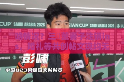 啥情况？三笘薰妻子注销ins，婚礼等共创帖文现均无法查看