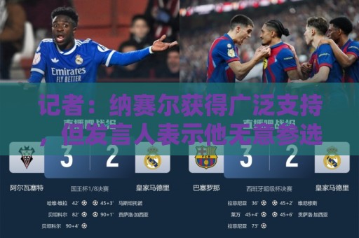 记者:纳赛尔获得广泛支持,但发言人表示他无意参选FIFA主席 记者:纳赛尔获得广泛支持,但发言人表示他无意参选FIFA主席