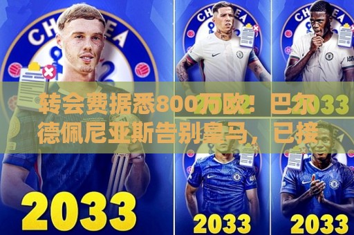 转会费据悉800万欧!巴尔德佩尼亚斯告别皇马,已接受紫百合体检 转会费据悉800万欧!巴尔德佩尼亚斯告别皇马,已接受紫百合体检