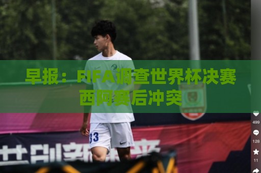 早报:FIFA调查世界杯决赛西阿赛后冲突 早报:FIFA调查世界杯决赛西阿赛后冲突