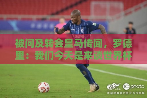 被问及转会皇马传闻,罗德里:我们今天是来谈世界杯的,谢谢 被问及转会皇马传闻,罗德里:我们今天是来谈世界杯的,谢谢