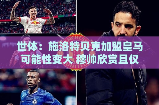 世体：施洛特贝克加盟皇马可能性变大 穆帅欣赏且仅需约5到6千万